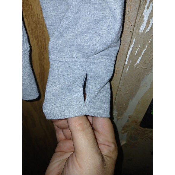 Juicy Couture Sport Hooded Jacket Womens Large Gray Full Zip Drawstrings 38×24 - Picture 11 of 16